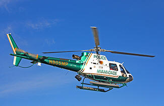 Miami Dade Police Eurocopter